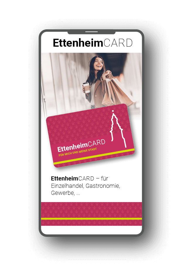 Smartphone EttenheimCARD